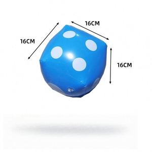 Dados Inflables de PVC de 12 Pulgadas, Suaves, para Juegos de Fiesta y Eventos Promocionales, Logotipo Personalizado Disponible - Product Image 3