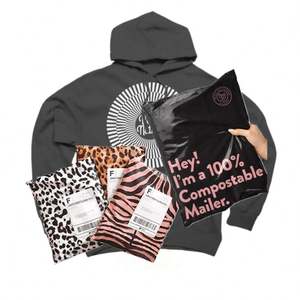 Bolsas de Envío de Correo Ecológicas, Recicladas, Resistentes a Desgarros, con Logotipo Personalizado, 10 x 13, 10x13, 6x9, para Ropa - Product Image 1