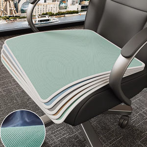 Cojín de asiento Interior de coche de una sola pieza de verano, alfombrilla de ratán de Color sólido fresco transpirable, almohadas de madera para el hogar, cojines de asiento - Product Image 5