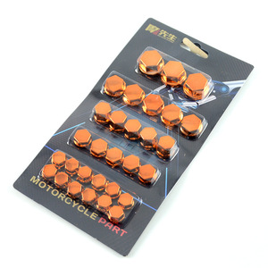Accessoires de modification de <span class=keywords><strong>moto</strong></span>, pièces de rétrofit, capuchon de vis hexagonal pour moteur de scooter - Product Image 1