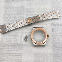 Nh35 Uhrenteile 41mm Uhrengehäuse Armband Edelstahlgehäuse Band Saphirglas Nh35 Uhrengehäuse Nh35 Gehäuse
