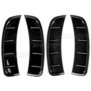 Par de Divisores de Ventilación Lateral para Parachoques Delantero de Coche, Piezas de Alerón Canard para Mercedes Clase A W177 A180 A200 A220 A250 2019 +2020 - Product Image 2