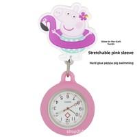 Nouvelles montres de poche en métal en alliage pour hommes et femmes d'usine pour les infirmières médecins enfant étudiant montre mousquetons promotionnels