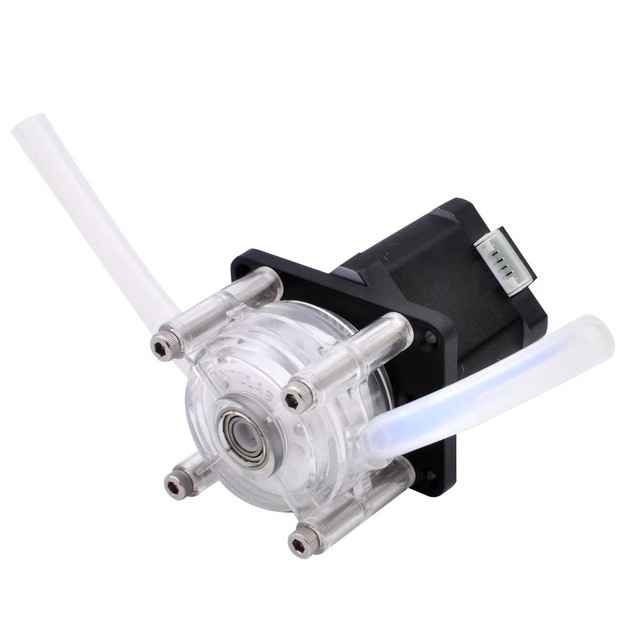 High Flow Stepper Peristaltic Pump 12V DC - Durable for Aquarium Maintenance & Lab Analytical Applications