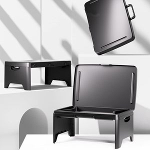Escritorio Plegable para Portátil, Mesa Multifuncional Portátil para Cama, Hogar y Oficina, para Leer, Trabajar, Comer, con Almacenamiento y Fácil Transporte - Product Image 5