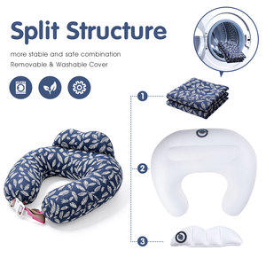Cuscino Gonfiabile Regolabile in TPU per l'<span class=keywords><strong>Allattamento</strong></span> del Neonato 0-12 Mesi, a Forma di U, per Gravidanza e <span class=keywords><strong>Allattamento</strong></span> - Product Image 6