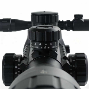 Mira telescópica táctica HD 3-9x40EG para caza con rieles Tri-<span class=keywords><strong>Rail</strong></span> <span class=keywords><strong>Picatinny</strong></span>, iluminación roja/verde, aleación de aluminio para tiro al aire libre - Product Image 6