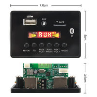 VIRE Carte de décodeur MP3 stéréo Bluetooth sans fil Karaoké Lecteur MP3 USB Module de lecture audio