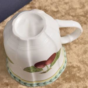 European-Style Light Luxury Bone China Mug Gift <b>Box</b> Striped Pattern Coffee & Water Cup Dishwasher Microwave Safe Heat Resistant - Product Image 3