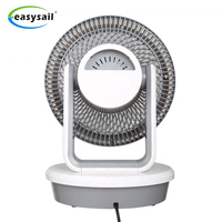 Vente en gros de 10 pouces Ventilateur de table portable intelligent en plastique Circulation d'air électrique à commande numérique avec télécommande pour un usage domestique