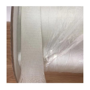 High <strong>Temperature</strong> Resistance 300T <strong>Fiberglass</strong> Sleeve with 45 Weave E Glass 600V <strong>Rated</strong> Voltage-HuaHeng HGF-300T(40) - Product Image 2