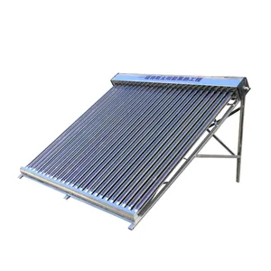 Hot Water Heating System With Vacuum Collector Solar Water Heaters