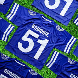 Personalizado 100% poliéster Jersey camisetas alta malla transpirable de punto de gran tamaño equipo de práctica sublimación bordado malla para hombres - Product Image 1