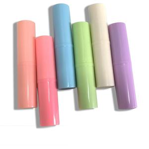 Tubi per rossetto fai da te 3.5g-imballaggio cosmetico in plastica Flip <span class=keywords><strong>Top</strong></span> (rosa/blu/Beige) -contenitori per rossetto vuoti per cosmetici personalizzati - Product Image 4