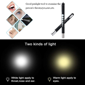Diferentes colores Pen Torch Doctor Pupil Gauge Led Medical Penlight - Product Image 6