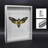 Vente en gros prix d'usine 3 cm 5cm de profondeur A4 11X14 10X12 8X10 6X8 5X7 4X6 cadre photo en aluminium ombre murale pour la décoration intérieure