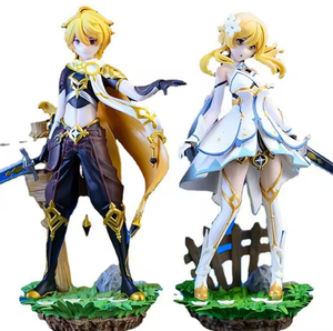 Figuras de PVC de <span class=keywords><strong>Genshin</strong></span> <span class=keywords><strong>Impact</strong></span>, Juguetes de Modelos de Dibujos Animados Elegantes, Figuras de Anime Modernas y Populares - Product Image 1
