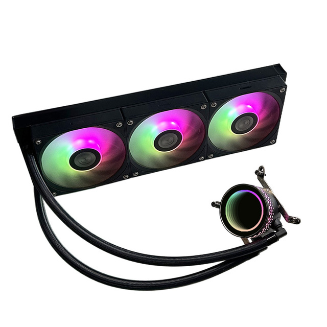 CC-360 High Performance 360 Series ARGB Liquid CPU Cooler Integrated Water Cooling Radiator with Copper Heatsink for Processors