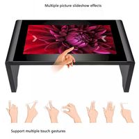 Meilleur prix personnalisé Smart LCD interactif Table de jeu tactile capacitif pour affichage numérique Restaurant et hôtel