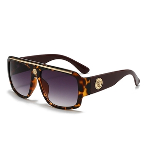 2025 Nouveau Style Lunettes de Soleil pour Hommes-Lunettes de Soleil de Mode à Monture Épaisse, Lunettes de Soleil Montées sur la Tête à Grand Cadre - Product Image 4
