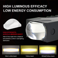 Projecteur LED laser haute puissance pour extérieur de voiture, lumière de jour monocouleur, lentille de calandre dissimulée, lumière de circulation diurne