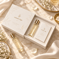 Boîte cadeau de luxe personnalisée à tiroir coulissant pour parfum, avec logo UV sélectif, marquage à chaud et gaufrage, boîte rigide à tiroir avec insert EVA sur mesure