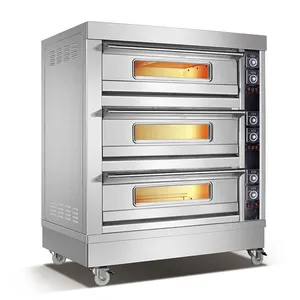 Customize Baked Potato Oven Gas Commercial Deck Bread Bakery Baking Oven