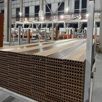 Vente en gros usine – Nouveau revêtement de sol composite extérieur moderne de 22 mm, lisse, antidérapant, en PE, pour jardin et terrasse