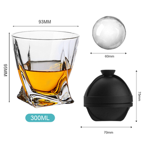 Verre à whisky personnalisé de luxe torsadé, gobelet incassable, <span class=keywords><strong>Macallan</strong></span>, verres à whisky, moule à glace, ensemble de verres à whisky en Silicone - Product Image 6
