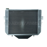 Radiateur hydraulique en aluminium pour chariot élévateur YX/H93D2 avec couvercle compatible H2000 Baoli Jixiang 490 Haute Qualité