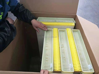 Collecteur de poussière pour silo à ciment R03 avec cartouches filtrantes W033PPEV pour centrale à béton