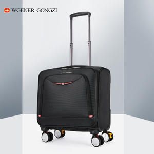 Maleta de Viaje Rígida con Ruedas Universales y Barra de Amarre, Estilo Trolley, de Tela Oxford Impermeable de Lujo, Personalizada - Product Image 4