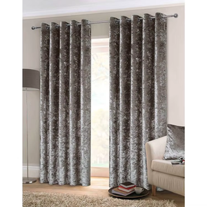UK Hot Selling Wholesale Luxury <strong>Crushed</strong> <strong>Velvet</strong> <strong>Curtain</strong> Blackout <strong>Curtains</strong> for the Living Room - Product Image 4