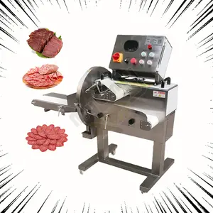 Automatic Electric Biltong Cutter Slicer Cooked Meat Cutting Slicer Meat Slicing Automatic Ham Slicing Machine