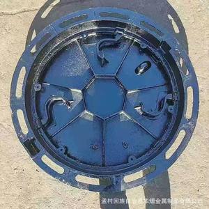 하이 퀄리티 EN124 연성 철 맨홀 커버 D400 주철 맨홀 커버 차도 맨홀 커버 - Product Image 3
