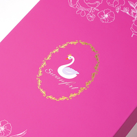 Boîte cadeau rigide en carton mat écologique avec fermeture magnétique, dorure à chaud et insert en EVA pour coffret de verres à vin