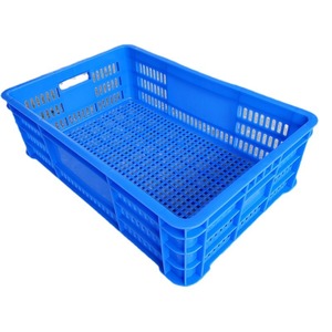 ลังพลาสติกแบบซ้อนได้ ขนาด 605x420x180 มม. ผลิตจาก HDPE สำหรับเก็บผักผลไม้ ใช้ในงานโลจิสติกส์ พร้อมตัวเลือกการพิมพ์โลโก้ - Product Image 4