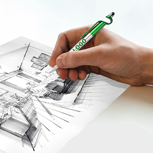 Hot Selling Wholesale 3 in 1 Multi Function Stylus Touch Phone Holder Ballpoint <b>Pen</b> With Custom logo for Office School - Product Image 5