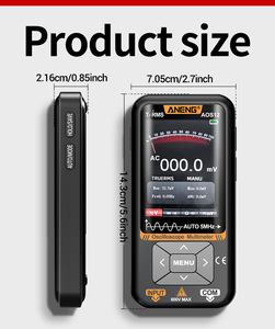 Handgehaltenes Farbdisplay Digitales Oszilloskop 2-in-1 Multimeter Anti-Burn Haushaltsgeräte-Wartung - Product Image 6