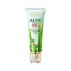 BIOAQUA soins de la peau produits de beauté <span class=keywords><strong>Aloe</strong></span> <span class=keywords><strong>Vera</strong></span> apaisant clarifiant nettoyant pour le <span class=keywords><strong>visage</strong></span> nettoyage en profondeur contrôle de l'huile rafraîchissant pour le <span class=keywords><strong>visage</strong></span> - Product Image 1