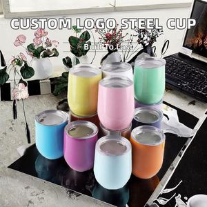 Vaso Térmico Personalizado con Logotipo, 12 oz, Moderno, de Alta Calidad, para Regalos Empresariales y del Hogar, Mini Portavasos para Huevos, Acero Inoxidable 304, Aislado al Vacío - Product Image 2