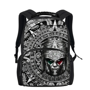 Thời Trang Nữ Ba Lô Mexico 3D In Ấn <span class=keywords><strong>Aztec</strong></span> Dễ Thương Thiết Kế 17 Inch Ba Lô In Trên Nhu Cầu Tùy Chỉnh Trường Ba Lô - Product Image 5