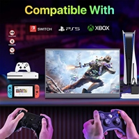 Monitor Portátil con Pantalla Táctil de 15.6 Pulgadas, IPS 1080P 60Hz, Soporte Ajustable con Altavoz para Computadora Portátil, Oficina y Juegos