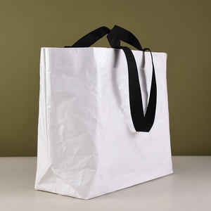 Özel alışveriş kaplı renk baskı çift kolu tek omuz kullanımlık Pp dokuma kumaş bez çantalar - Product Image 2