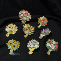 Meilleur fabricant 2026 : Badges épingles personnalisés en émail souple et dur, en métal nickel noir, motifs champignons mignons et anime, style antique et moderne Pinshuo