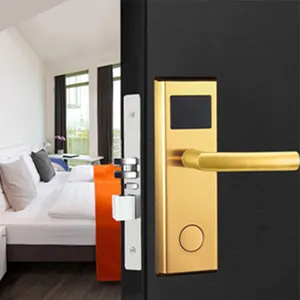 Cerradura de puerta de hotel con tarjeta RFID de acero inoxidable superventas