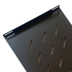 Étagère de rack de serveur LE <span class=keywords><strong>19</strong></span> pouces <span class=keywords><strong>1U</strong></span>, étagère cantilever fixe et coulissante, acier SPCC, revêtement en poudre, capacité de charge lourde 50 kg, 300/500 mm - Product Image 4