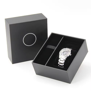 Hot Sale Protective Rectangle Watch <b>Box</b> Necklace Ring Jewelry Watch Gift <b>Box</b> for Packaging - Product Image 1