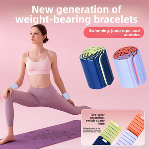 Từ Silicone trọng dây đeo cổ tay mắt cá chân Trọng lượng quả tạ có thể điều chỉnh hoán đổi cho nhau chèn cho tập thể dục đi bộ chạy - Product Image 3