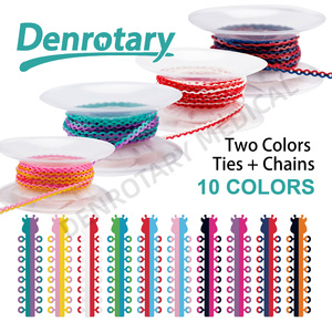 Denrotary <span class=keywords><strong>Dental</strong></span> Iso/Ce Diş Ortodontik Güç Zinciri Manuel Güç Zinciri Elastik Braket Zinciri Üretimi - Product Image 4